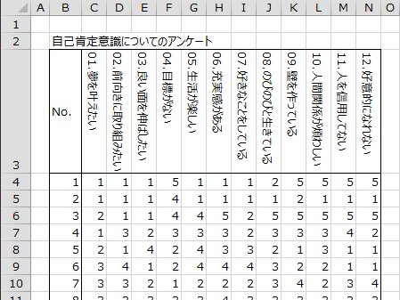 アンケートの結果 アンケートの結果