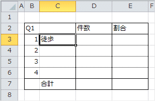 OFFSET関数の確定 OFFSET関数の確定